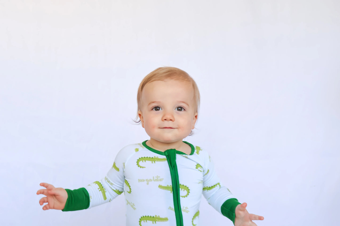 Alligator Baby Romper