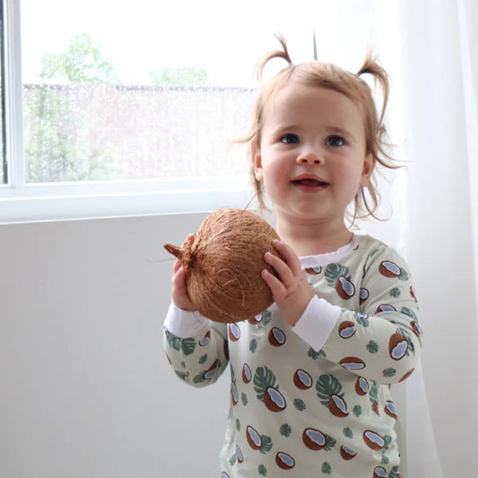 Coconut Two Piece Pajama Set