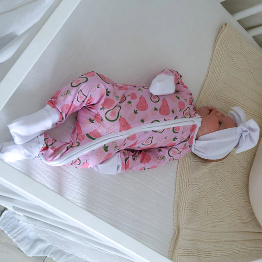 Pink Paradise Baby Romper