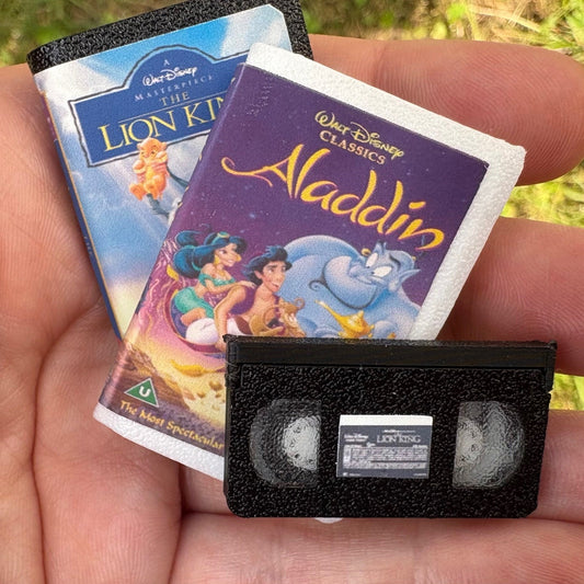 Miniature VHS Tape - Your Movie Choice!