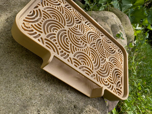 Draining Soap Dish Circle Geometric