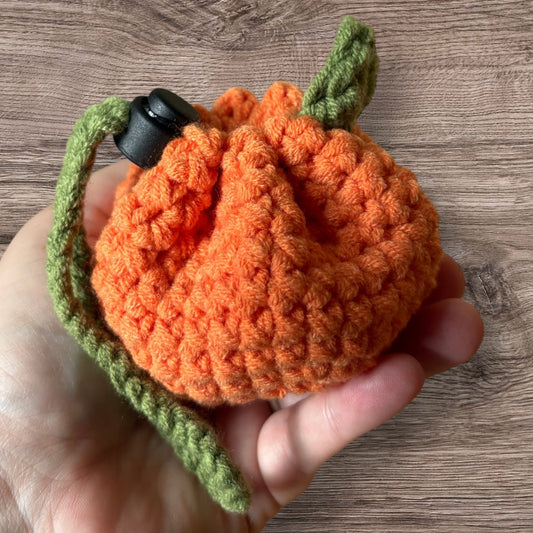 Orange Citrus Drawstring Pouch